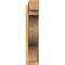 Ekena Millwork Funston Block Rough Sawn Outlooker, Western Red Cedar, 6"W x 28"D x 28"H OUT06X28X28FST05RWR - alternate 4
